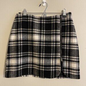 Plaid Mini Skirt